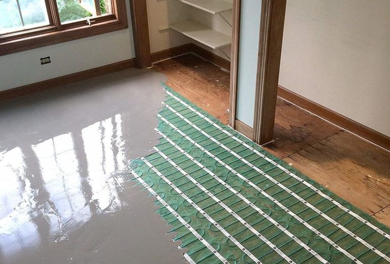 commercial radiant floor heating cost