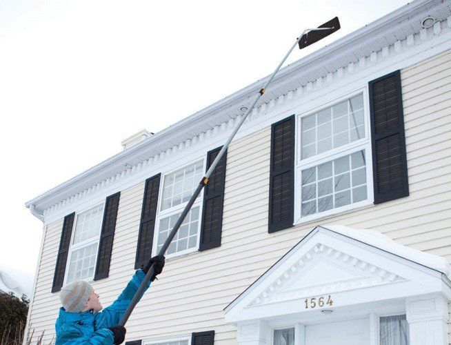 remove snow roof